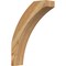 Ekena Millwork 6"W x 20"D x 28"H Thorton Rough Sawn Knee Brace, Western Red Cedar BRC06X20X28THR00RWR - alternate 1